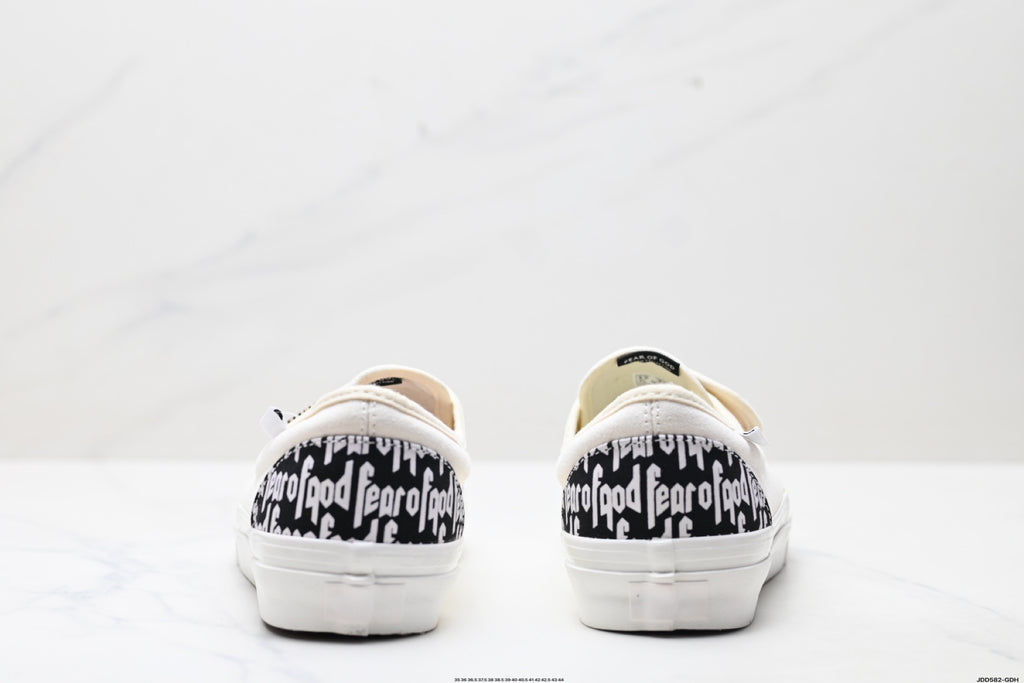 Vans × Fear of God | Slip-On | Black White FOG Allover Print