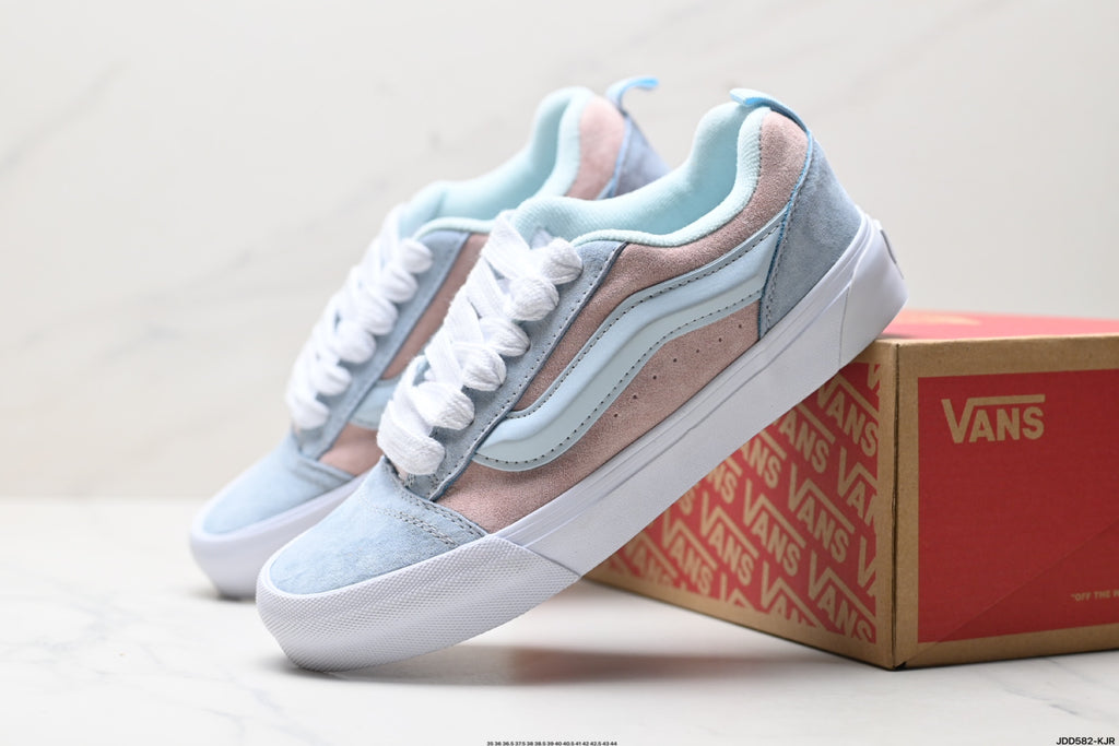 Vans Knu-Skool | Baby Blue Pink White | VN000D6ZGG9