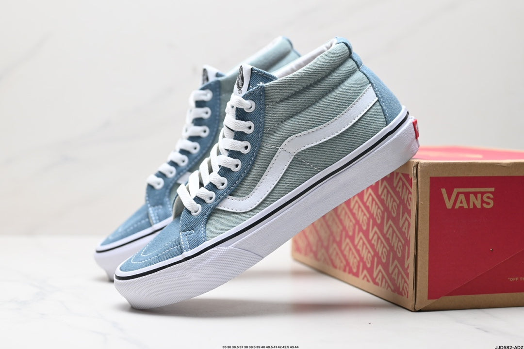 Vans SK8-Mid Reissue | Denim Blue White | VN0A3MV8Q69