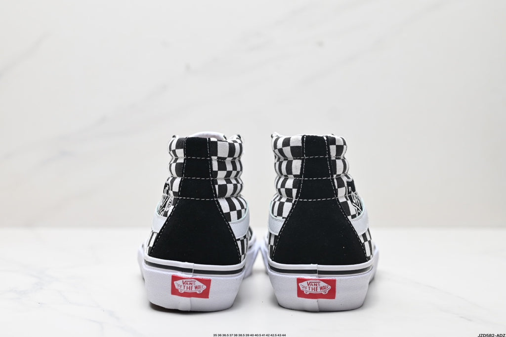 Vans SK8-Hi | Black White Checkerboard | VN0A38GEUPV