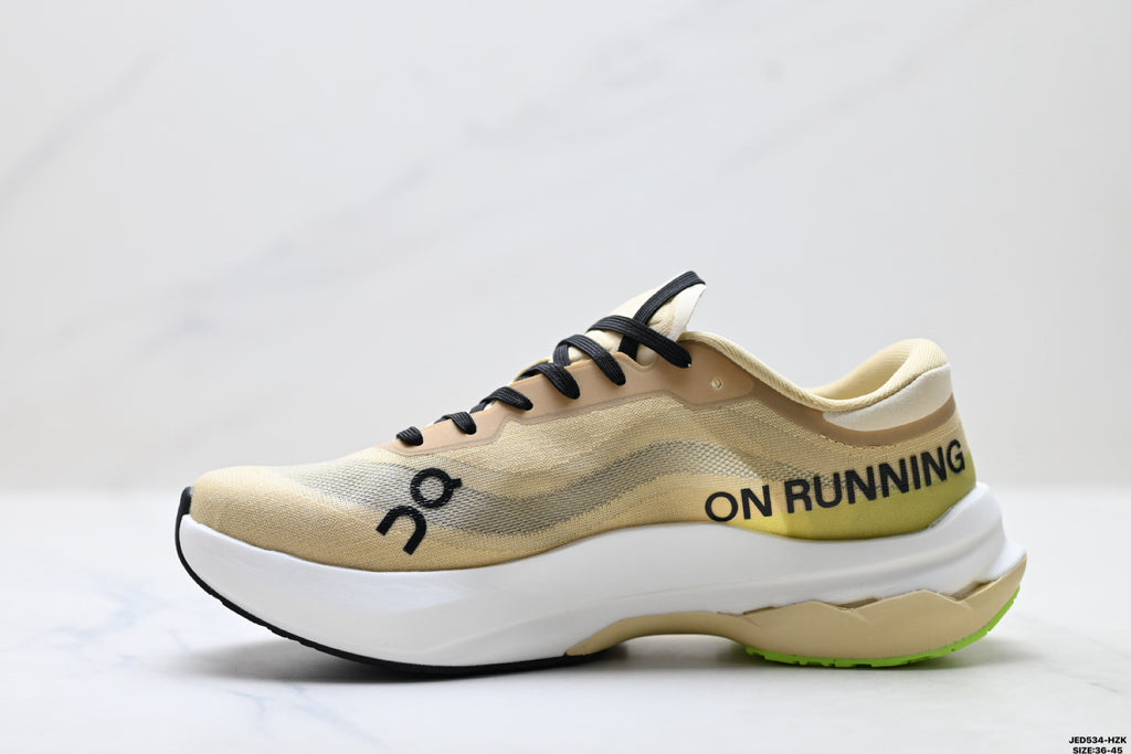 On Running Cloudmonster 3 | Sand Lime White | CloudTec® Phase