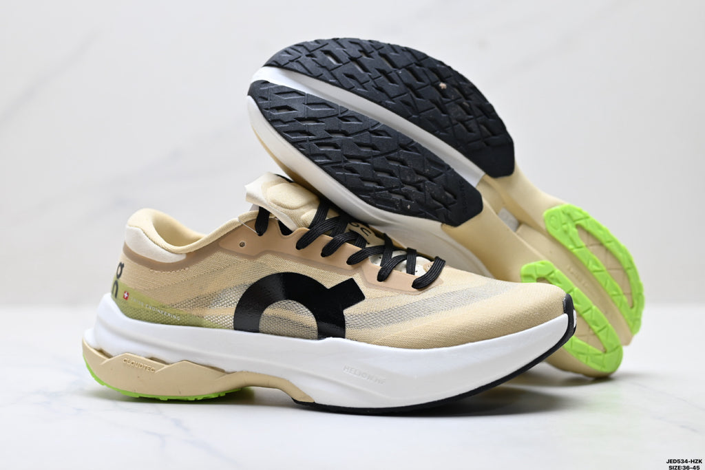 On Running Cloudmonster 3 | Sand Lime White | CloudTec® Phase