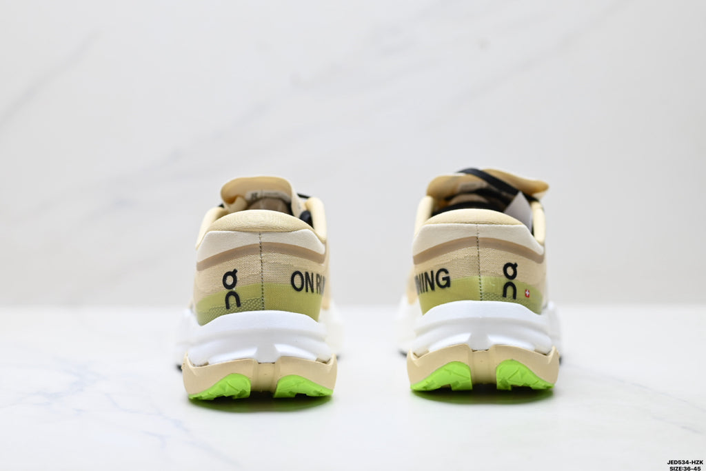 On Running Cloudmonster 3 | Sand Lime White | CloudTec® Phase