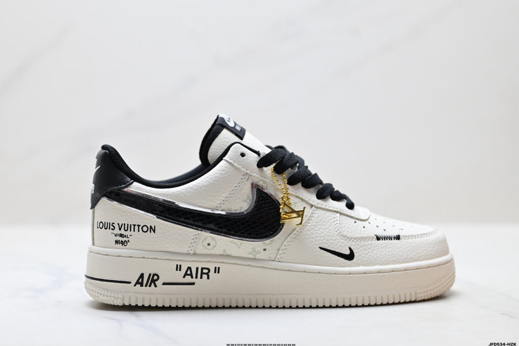 Nike Air Force 1 '07 | White Black Orange | SU2305-626