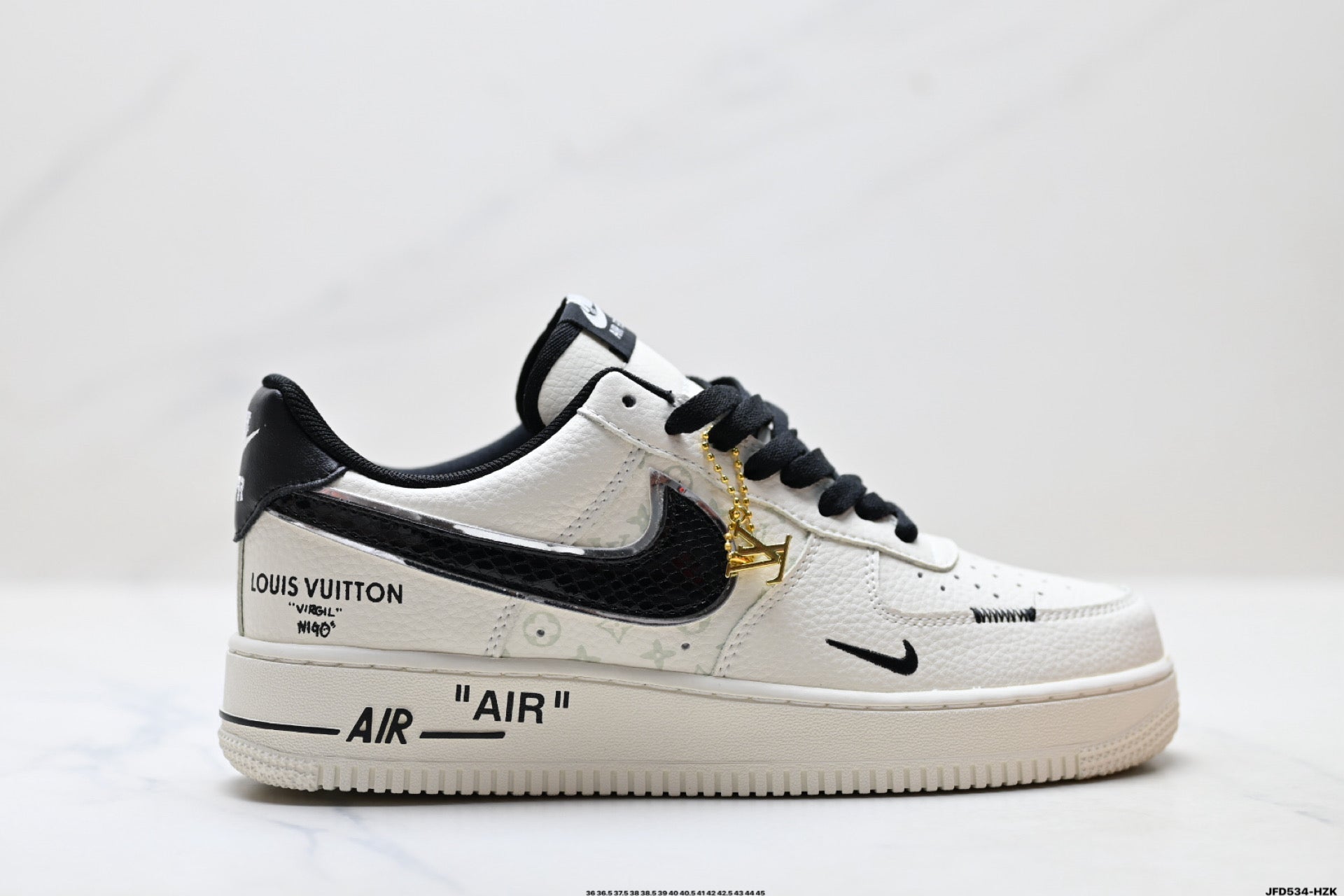 Nike Air Force 1 '07 | White Black Orange | SU2305-626