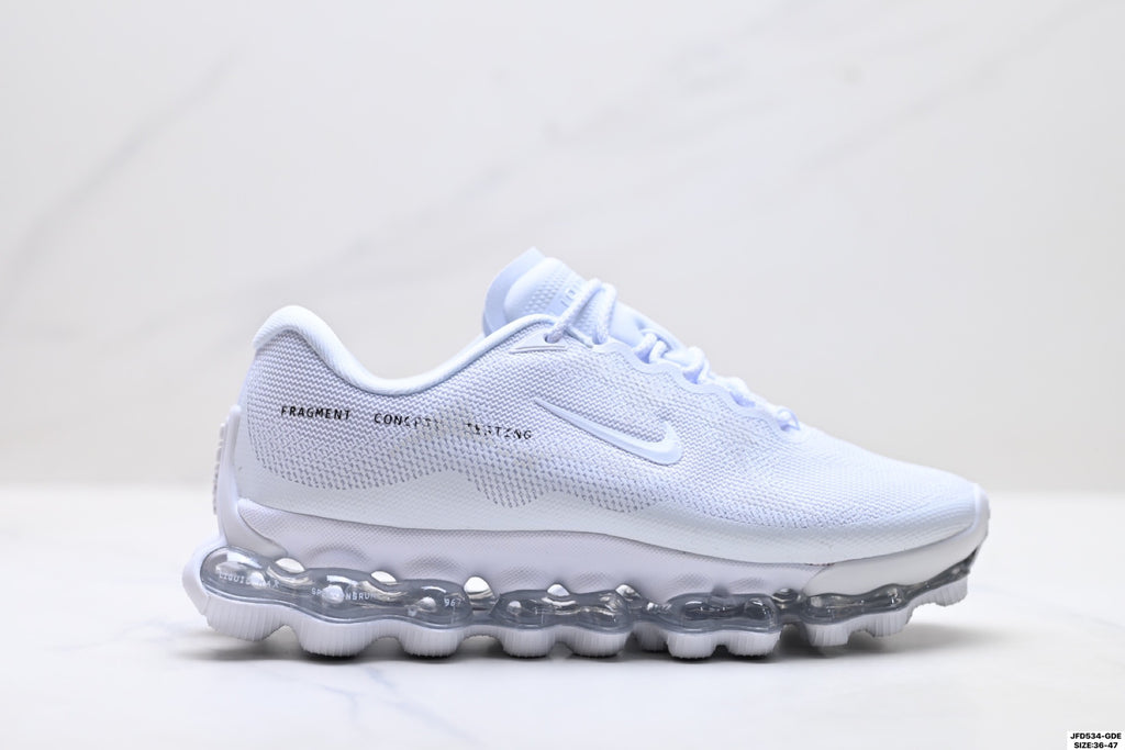 Nike Air Liquid Max × Fragment Design | Triple White Silver | Fujiwara Hiroshi