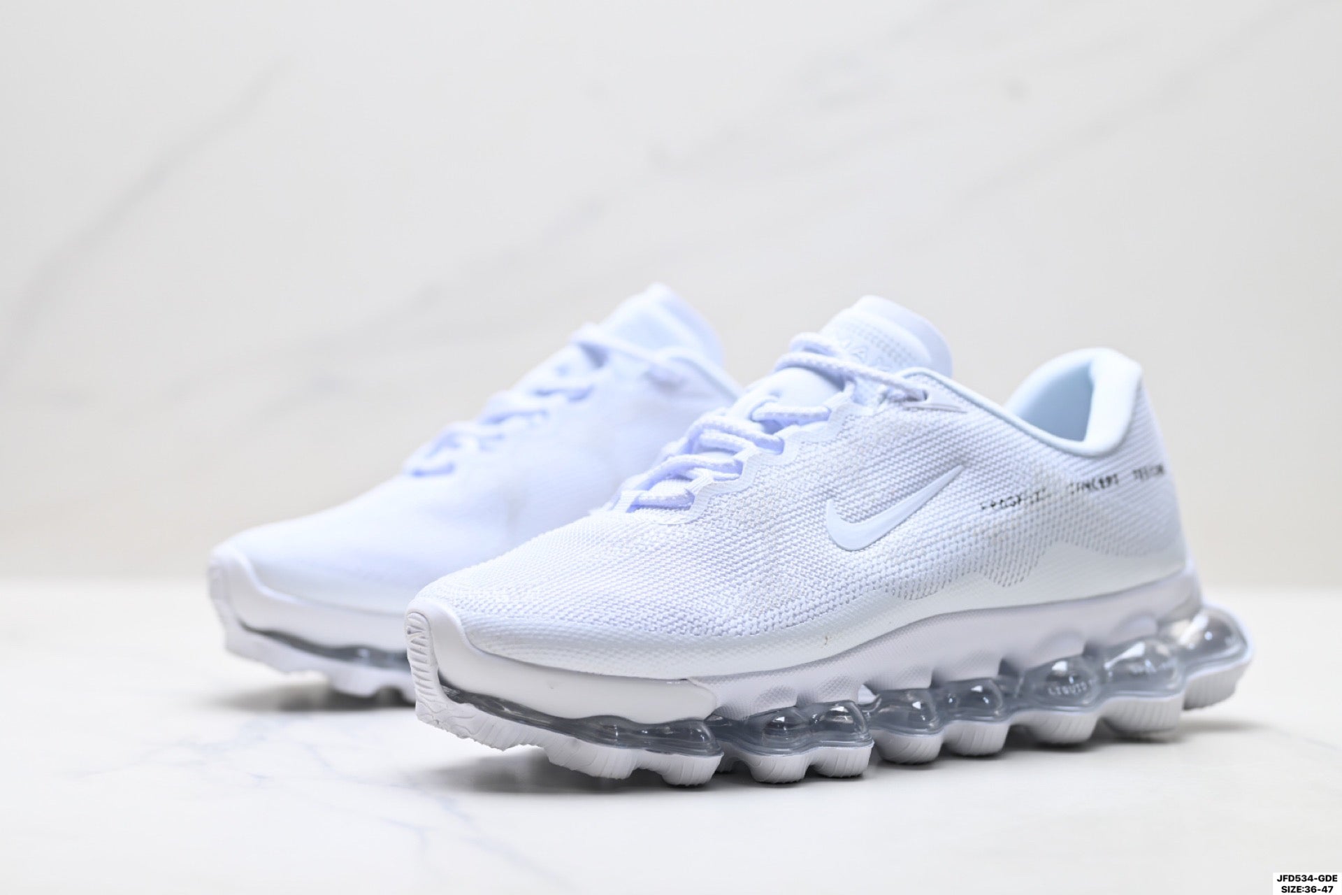 Nike Air Liquid Max × Fragment Design | Triple White Silver | Fujiwara Hiroshi