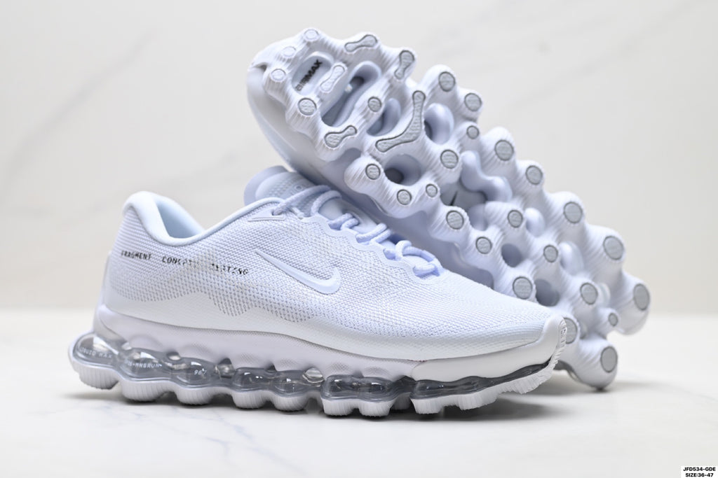 Nike Air Liquid Max × Fragment Design | Triple White Silver | Fujiwara Hiroshi