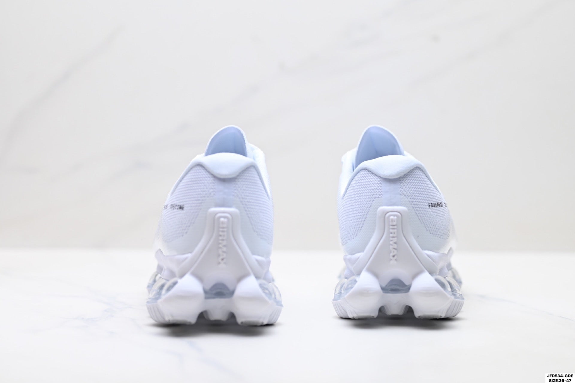 Nike Air Liquid Max × Fragment Design | Triple White Silver | Fujiwara Hiroshi