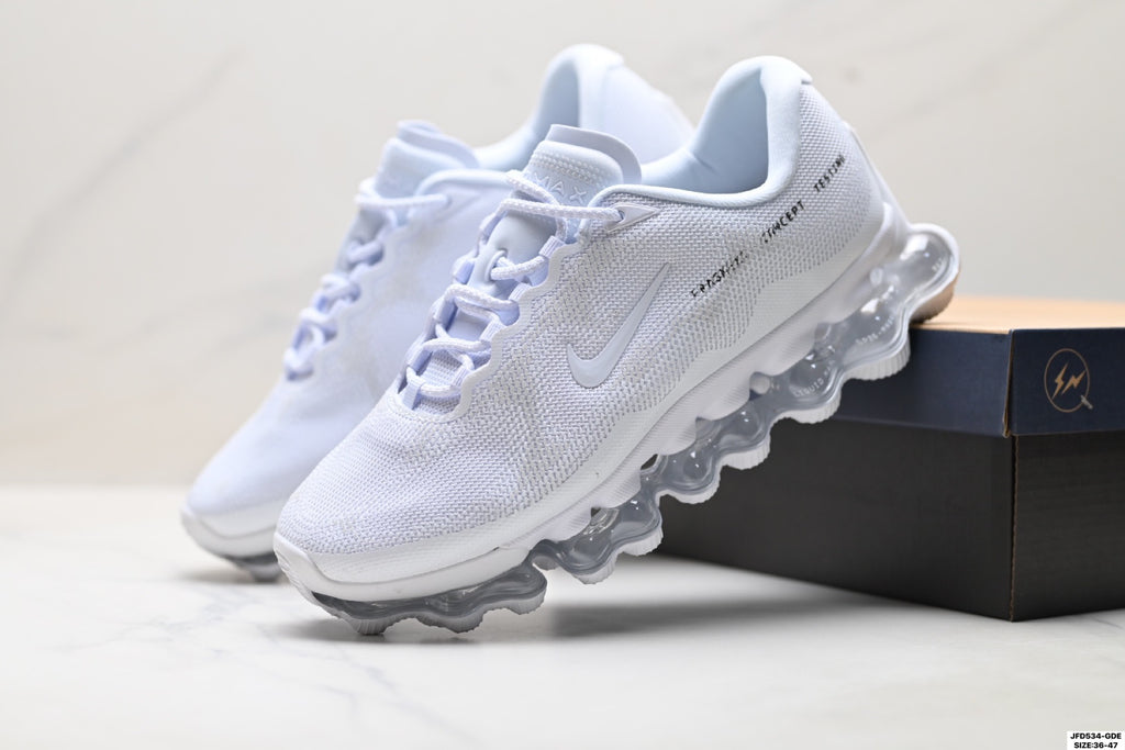 Nike Air Liquid Max × Fragment Design | Triple White Silver | Fujiwara Hiroshi