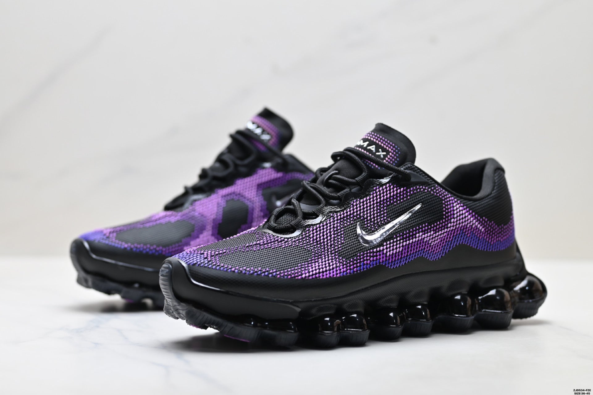 Nike Air Liquid Max | Black Purple Silver | IQ7634-009