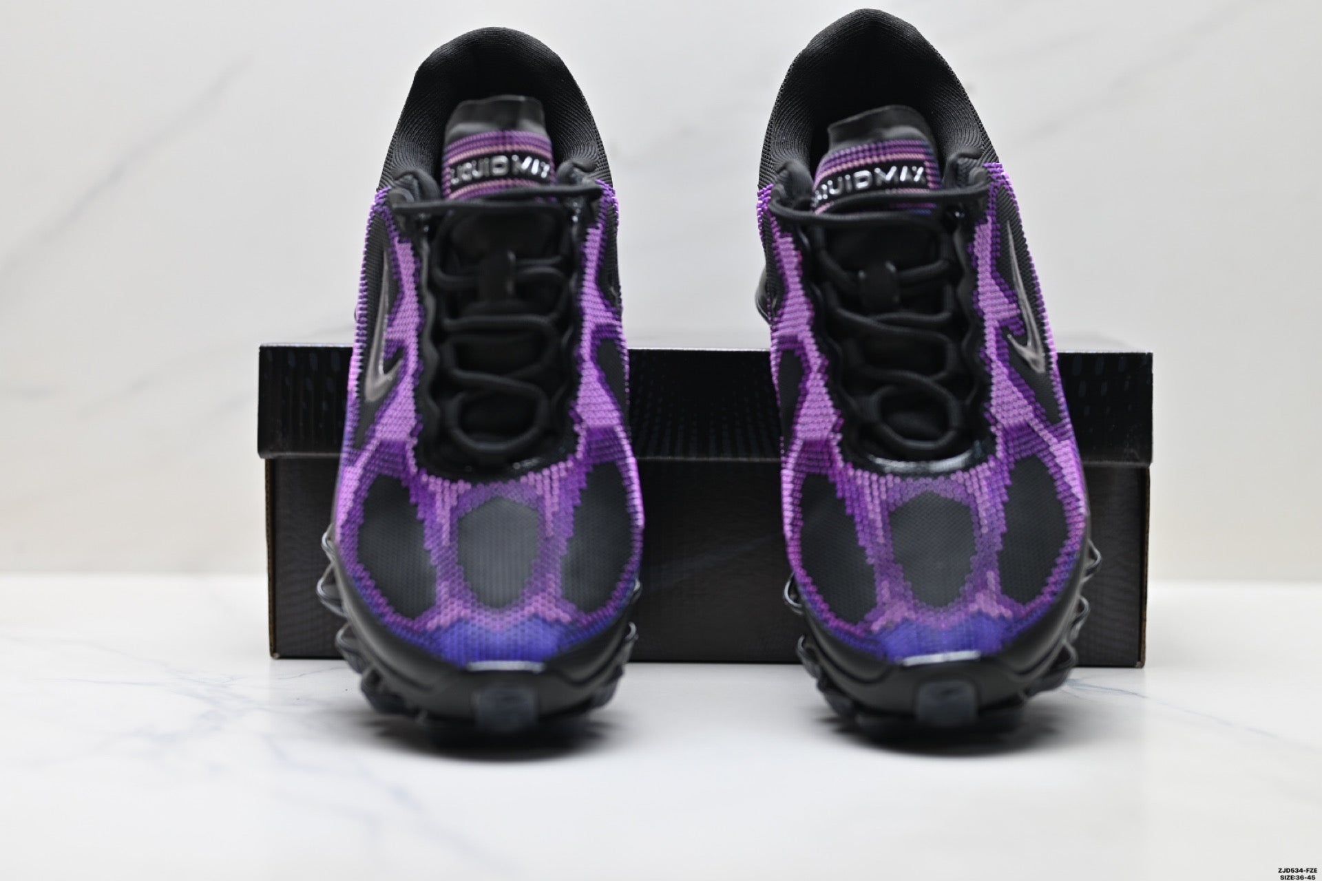 Nike Air Liquid Max | Black Purple Silver | IQ7634-009