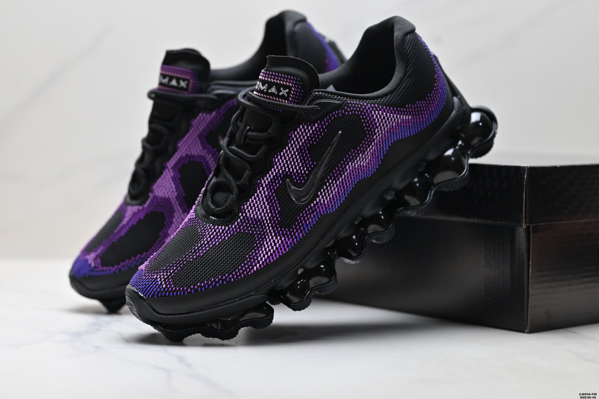 Nike Air Liquid Max | Black Purple Silver | IQ7634-009