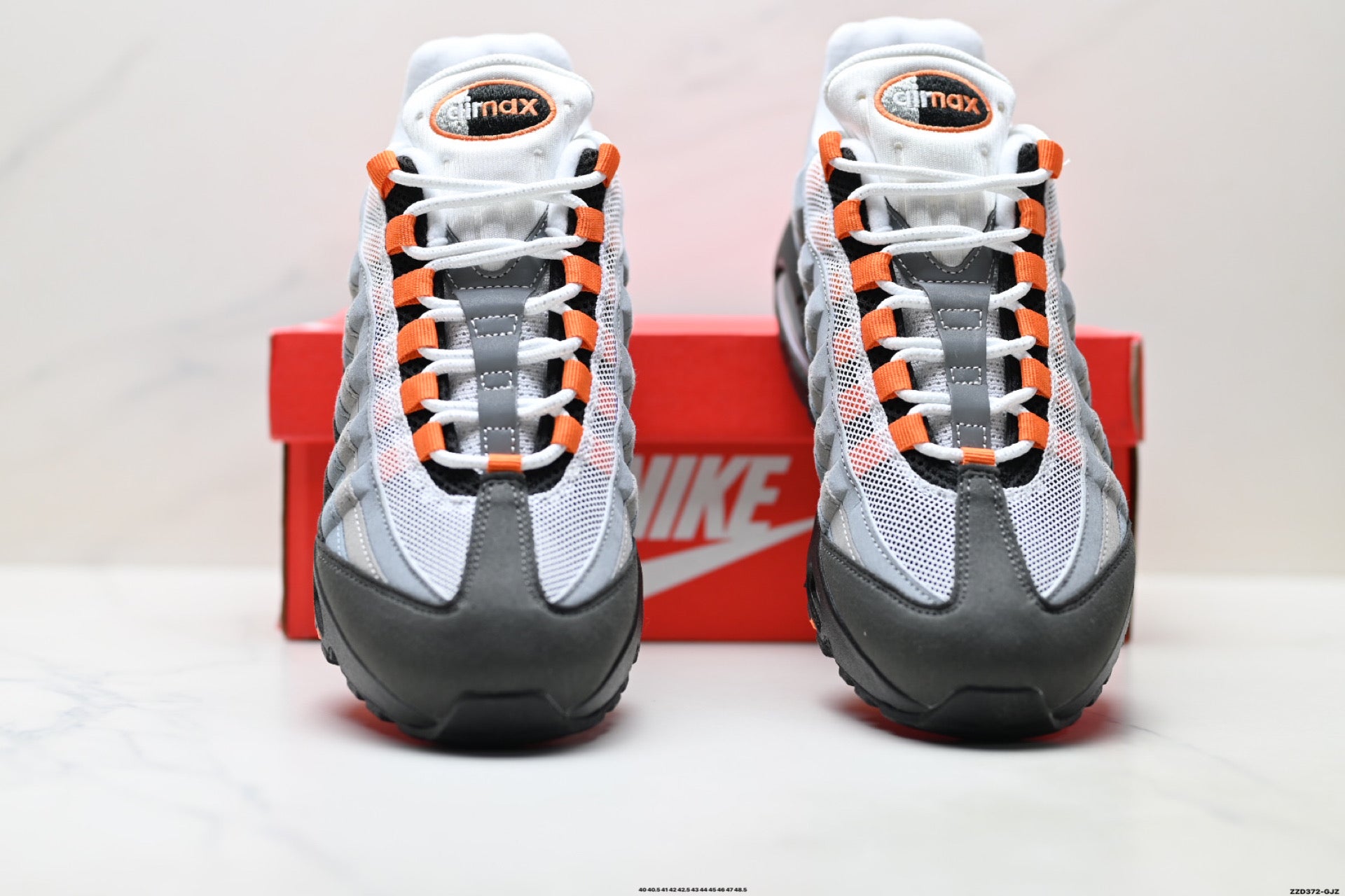 Nike Air Max 95 OG | Wolf Grey Orange | 609048-181