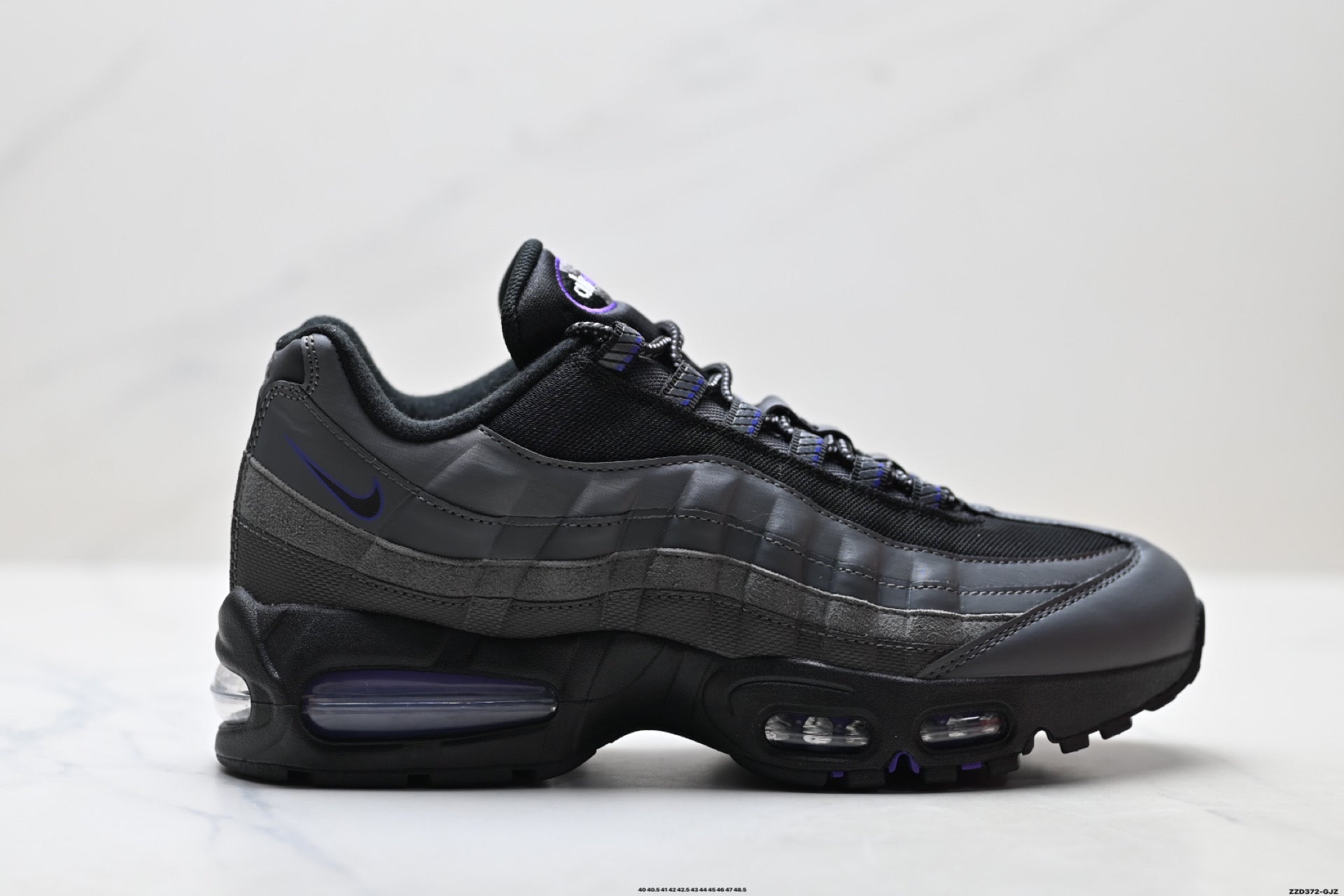 Nike Air Max 95 OG | Triple Black Dark Concord | IH1228-001