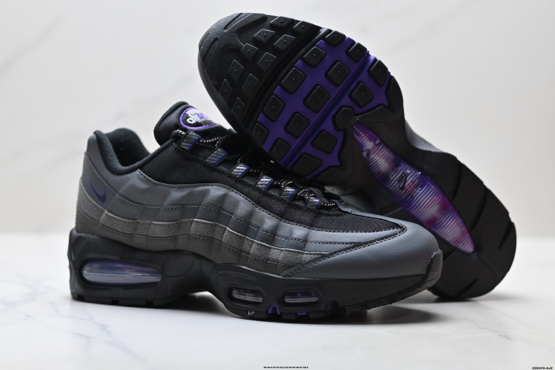 Nike Air Max 95 OG | Triple Black Dark Concord | IH1228-001