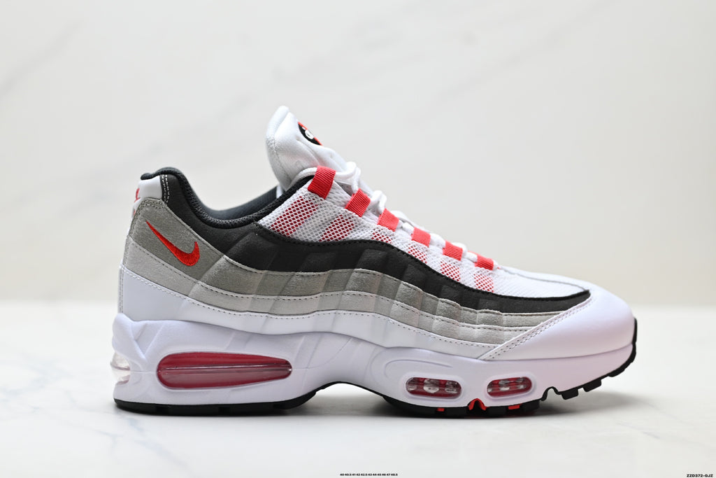 Nike Air Max 95 OG | White University Red Black | IB7862-100