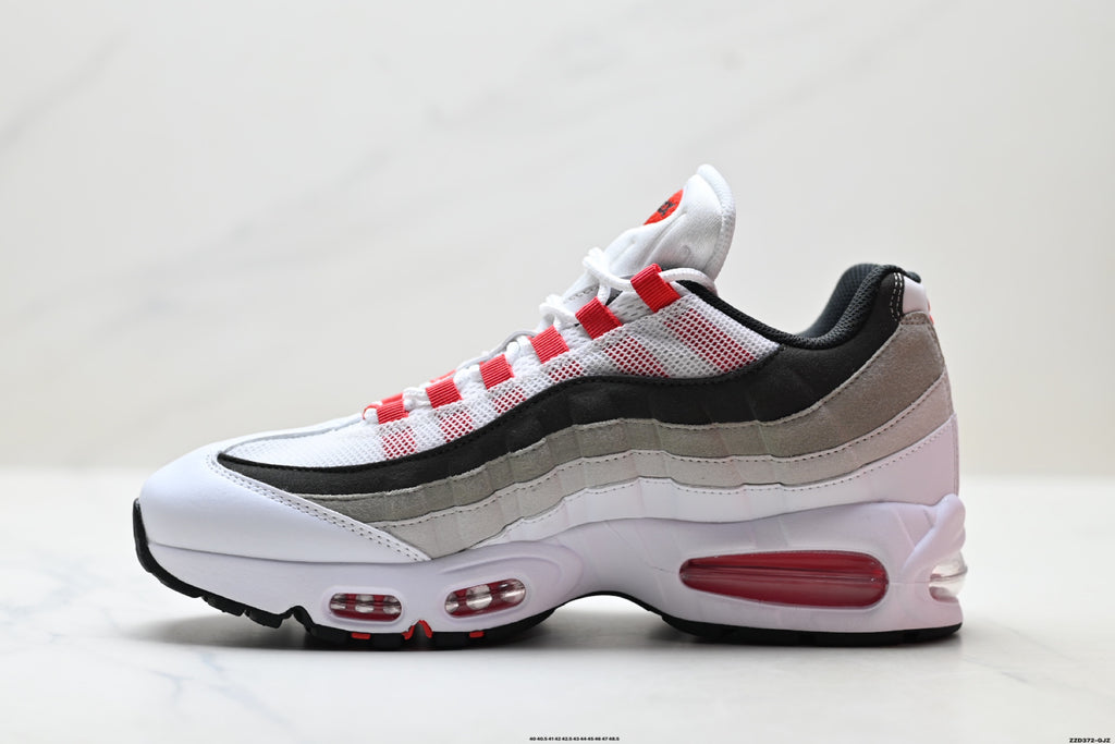 Nike Air Max 95 OG | White University Red Black | IB7862-100