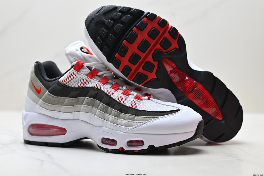 Nike Air Max 95 OG | White University Red Black | IB7862-100