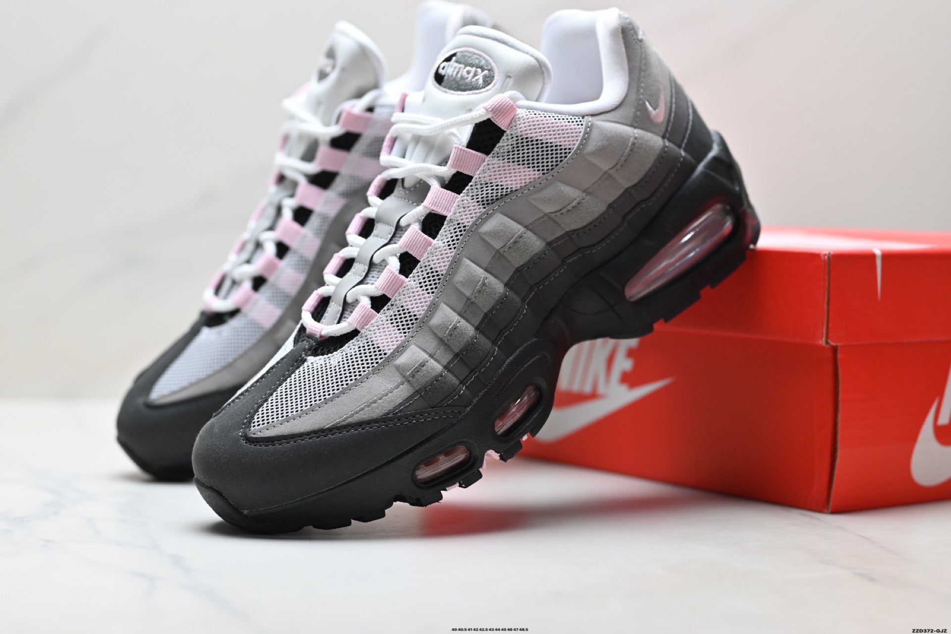 Nike Air Max 95 OG | Black Pink Foam Wolf Grey | HJ5996-001