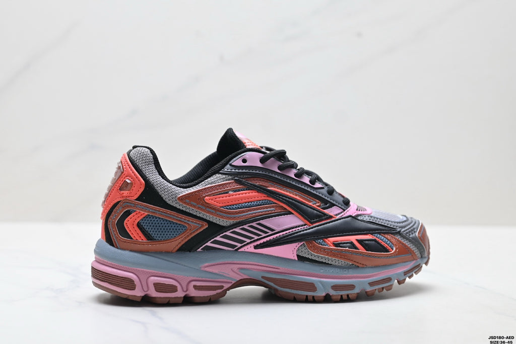 Reebok Premier Road Ultra Low-Top Casual Sneakers  Black/PinkRMLA06BC99MAT0022578-26