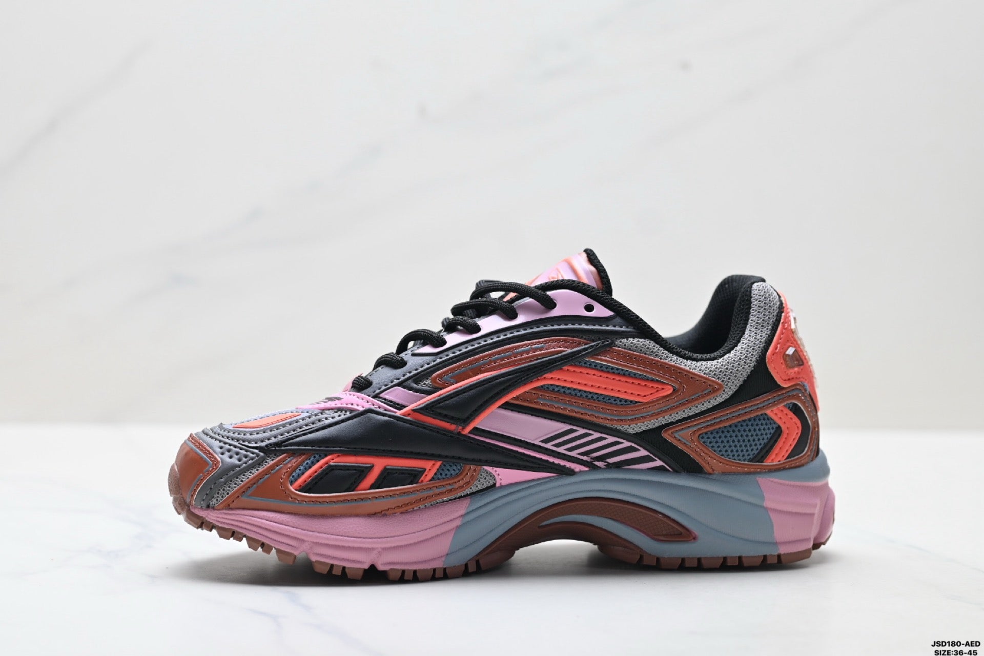 Reebok Premier Road Ultra Low-Top Casual Sneakers  Black/PinkRMLA06BC99MAT0022578-26