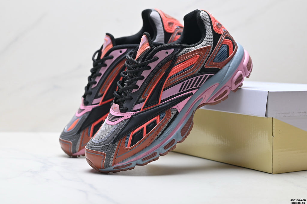 Reebok Premier Road Ultra Low-Top Casual Sneakers  Black/PinkRMLA06BC99MAT0022578-26
