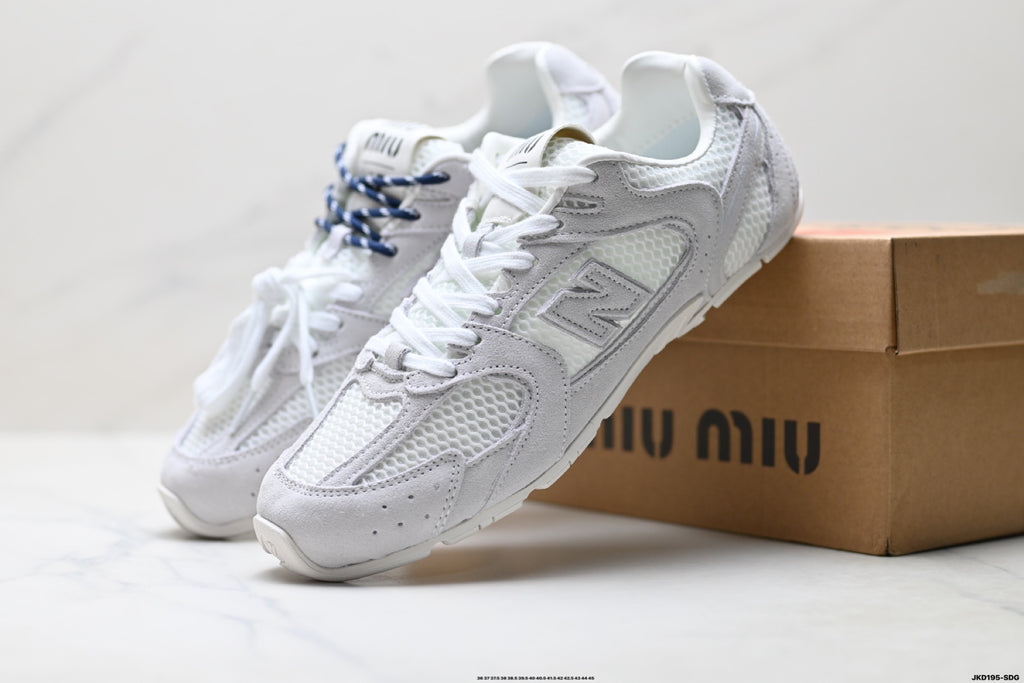 MiuMiu x New Balance 530 SL — Low-Top Retro Running Sneaker