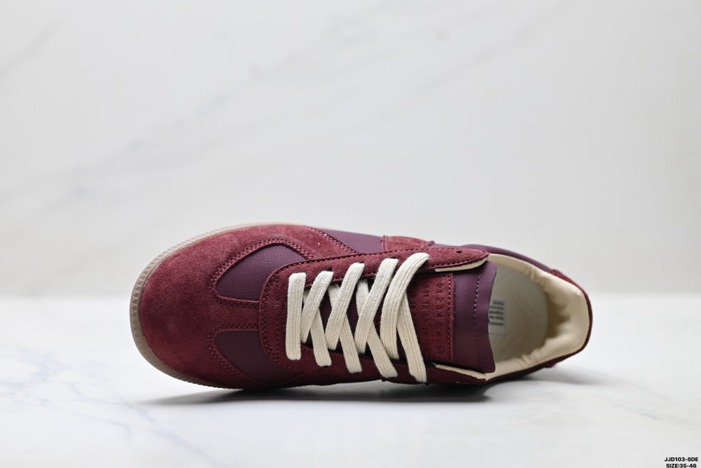 Maison Margiela Replica Wedge Low-Top Sneaker in Calfskin — S57WS0236P1895T5081