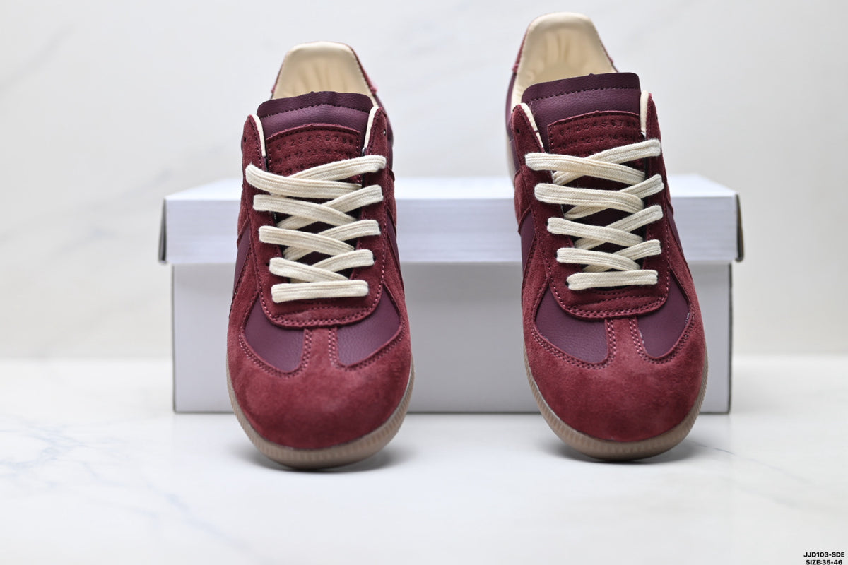 Maison Margiela Replica Wedge Low-Top Sneaker in Calfskin — S57WS0236P1895T5081