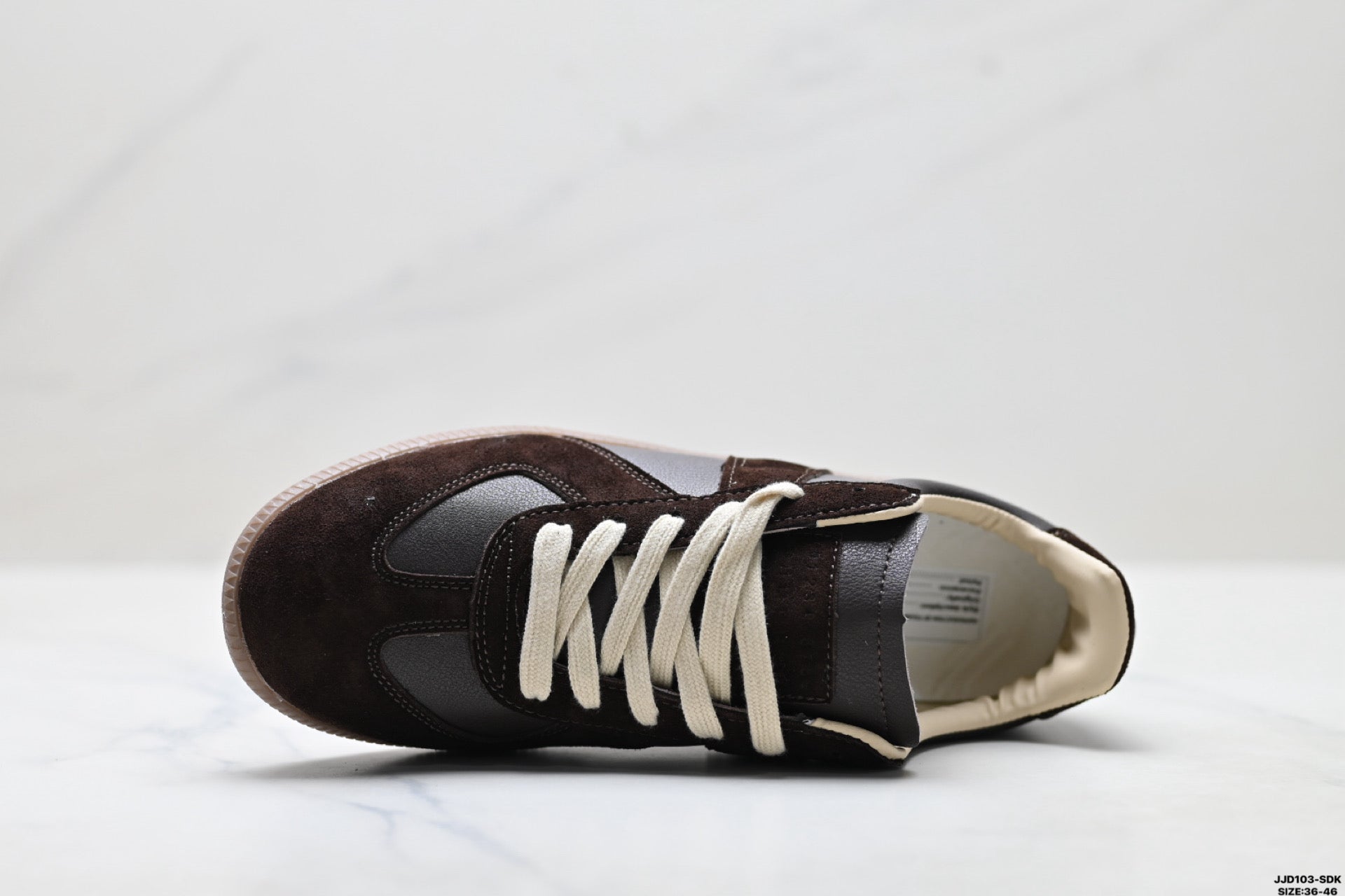 Maison Margiela Replica Wedge Low-Top Sneaker in Calfskin — S57WS0236P1895T2153