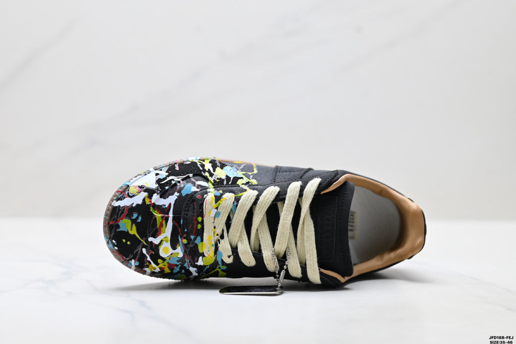 Maison Margiela Replica Wedge Low-Top Sneaker in Calfskin — S57WS0240P1892963