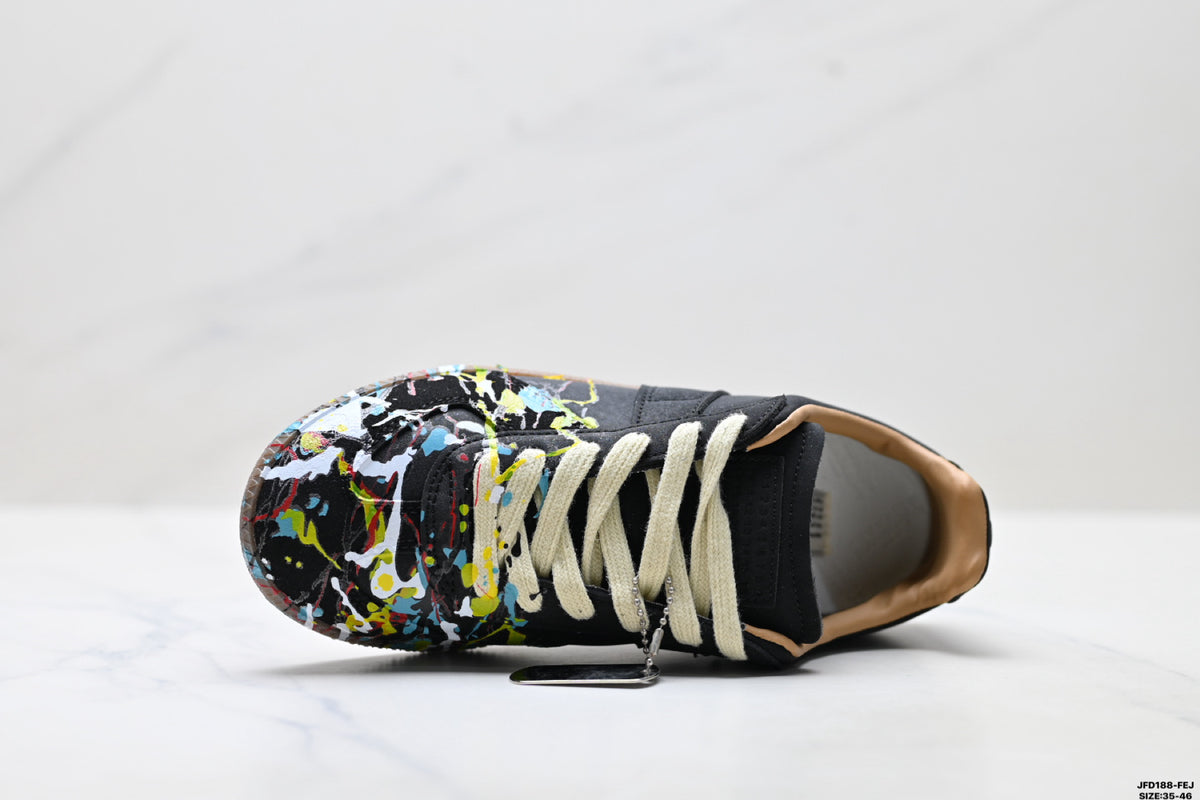Maison Margiela Replica Wedge Low-Top Sneaker in Calfskin — S57WS0240P1892963