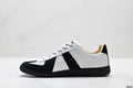 Maison Margiela Replica Wedge Low-Top Sneaker in Calfskin — DX003DGR41-1 (Black & White)