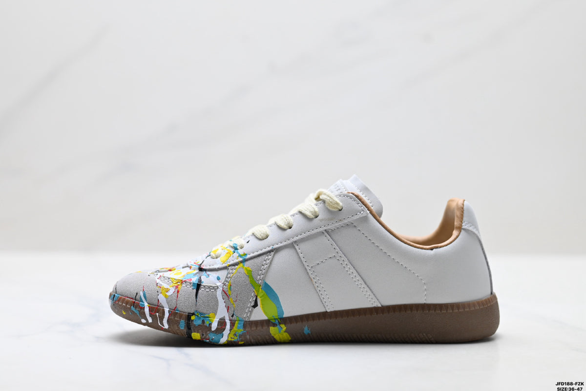 Maison Margiela Replica Wedge Low-Top Sneaker in Calfskin — S58WS0101P1892H8614