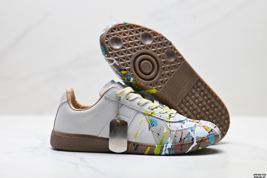 Maison Margiela Replica Wedge Low-Top Sneaker in Calfskin — S58WS0101P1892H8614