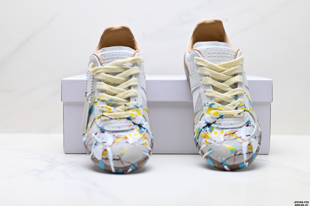 Maison Margiela Replica Wedge Low-Top Sneaker in Calfskin — S58WS0101P1892H8614