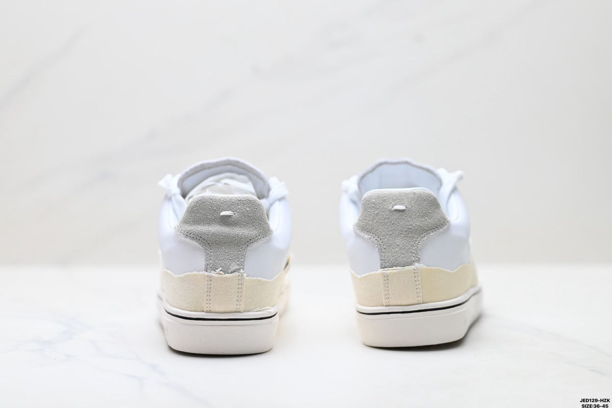 Maison Margiela Evolution Low-Top Sneaker in Leather & Canvas — S58WS0234P5063