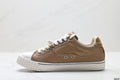 Maison Margiela Evolution Low-Top Sneaker in Leather & Canvas — S57WS0391P5063T2172
