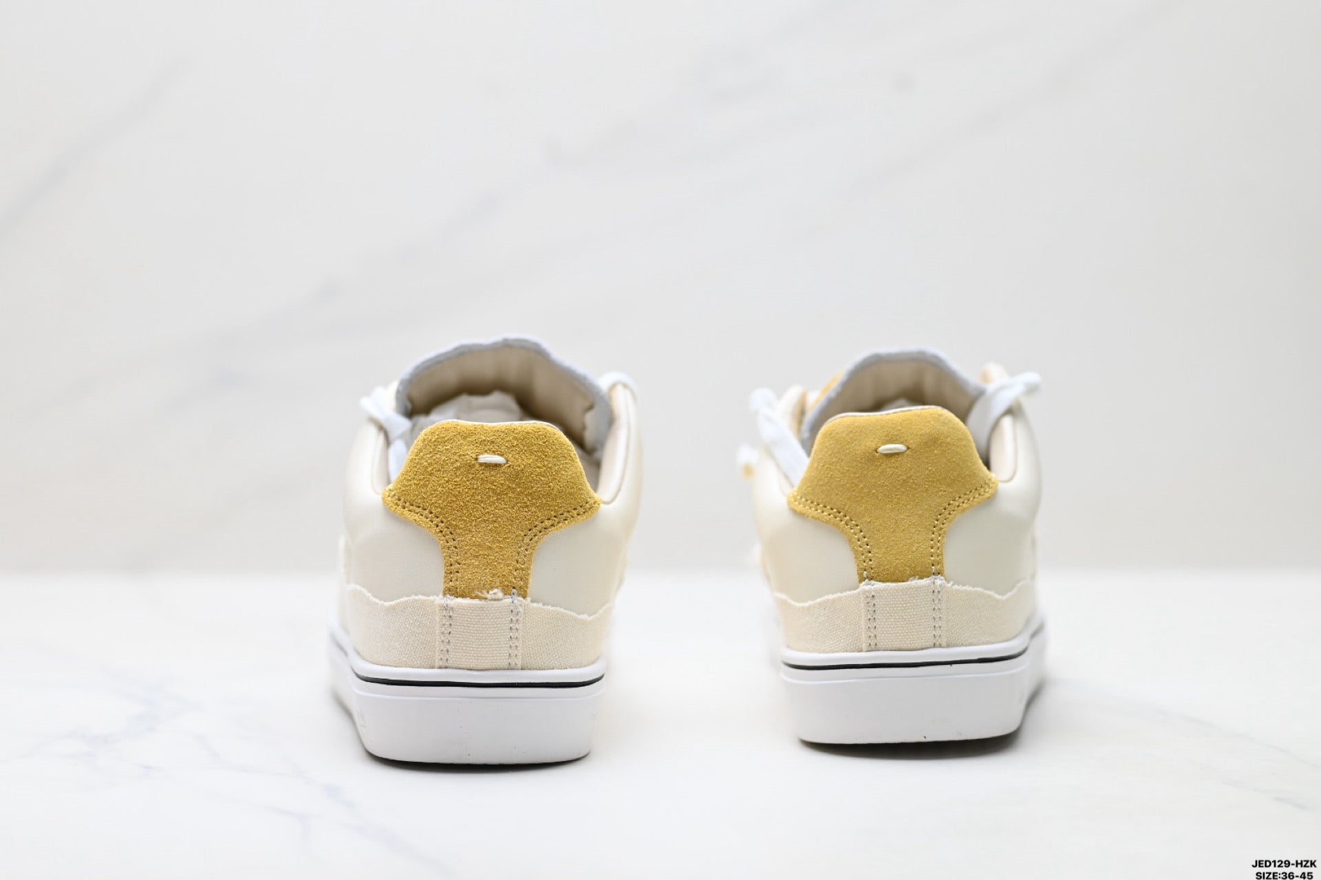 Maison Margiela Evolution Low-Top Sneaker in Leather & Canvas — S58WS0234P5063
