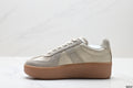 Maison Margiela Replica Wedge Round-Toe Low-Top Sneaker in Calfskin & Suede — S58WS0282P1895HA169