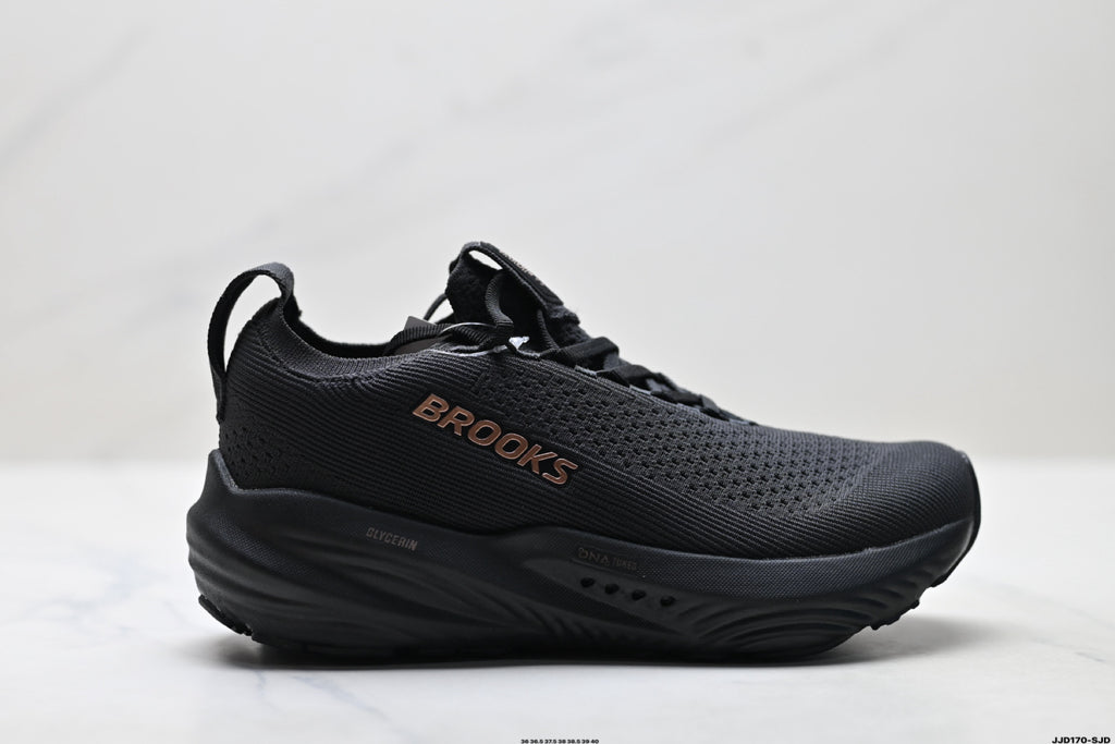 Brooks Glycerin StealthFit 22 Low-Top Marathon Running Shoe — 120437-068