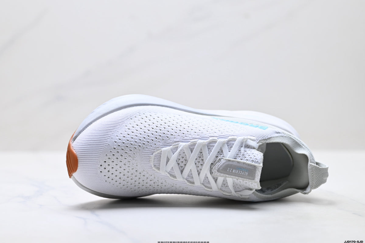 Brooks Glycerin StealthFit 22 Low-Top Marathon Running Shoe — 110448-106