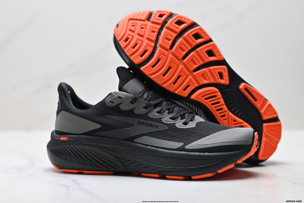 Brooks Ghost 17 Men's Mesh Breathable Low-Top Casual Running Shoe 110442-1D-023