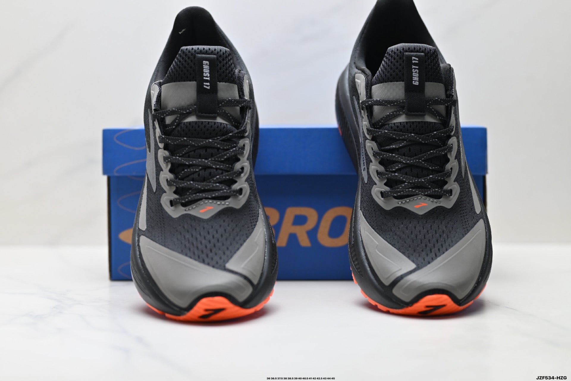 Brooks Ghost 17 Men's Mesh Breathable Low-Top Casual Running Shoe 110442-1D-023