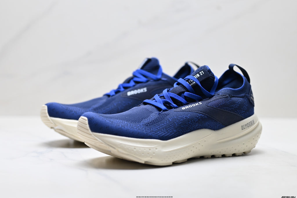 Brooks Glycerin 21 Men's Cushioned Nitrogen Marathon Running Shoe