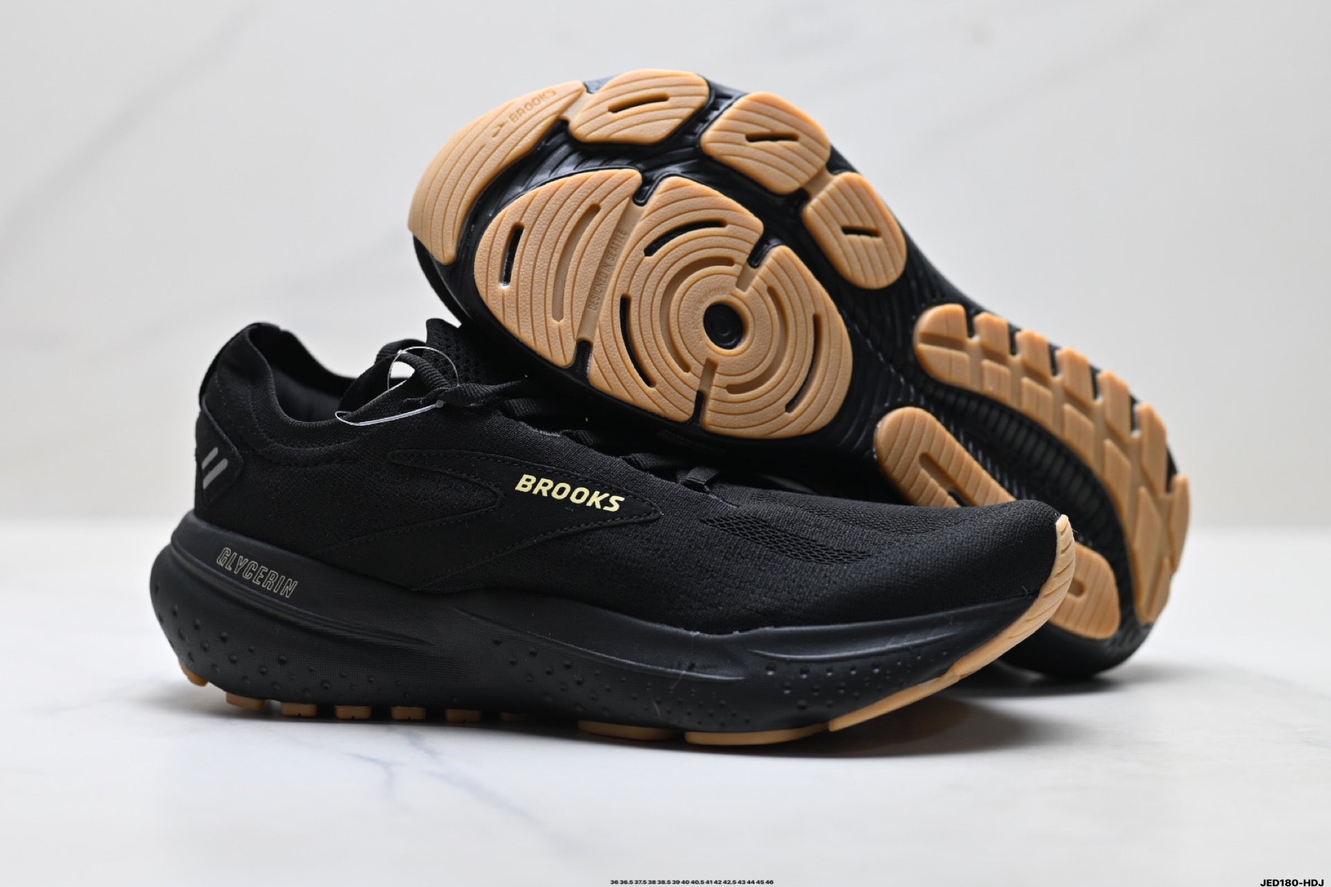 Brooks Glycerin 21 Men's Cushioned Nitrogen Marathon Running Shoe