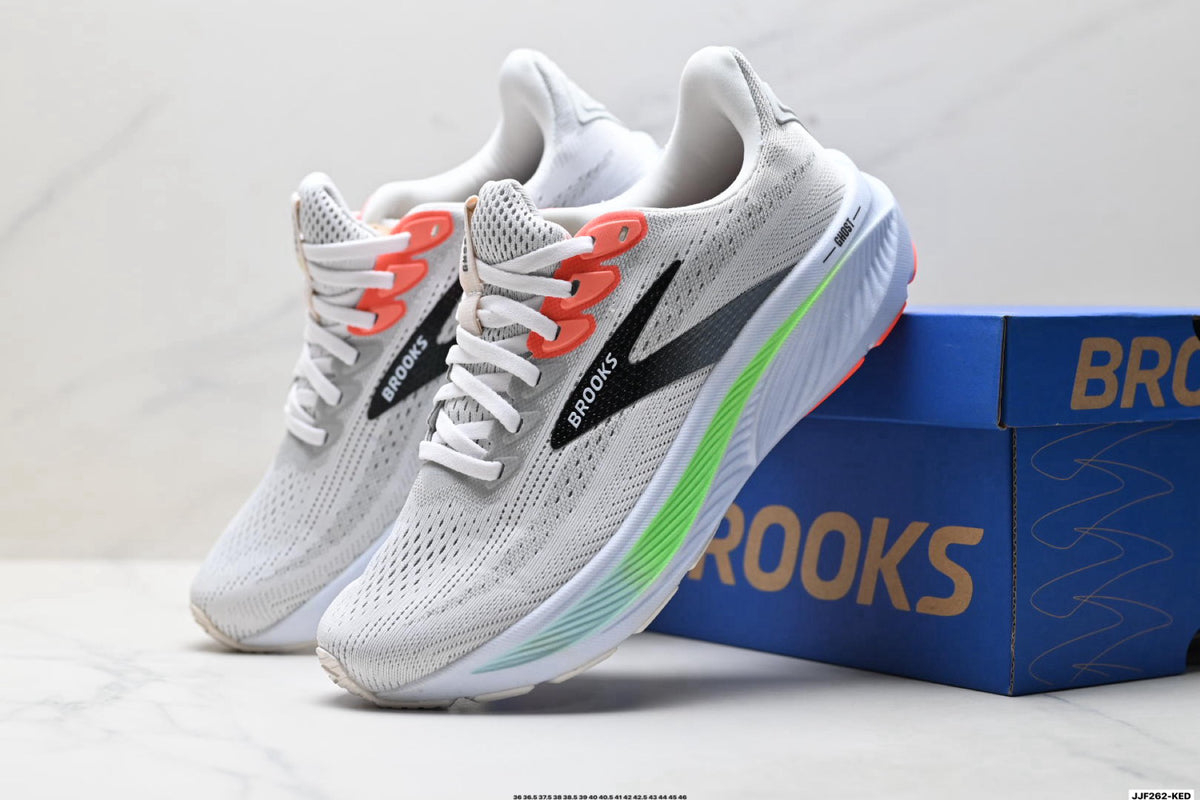 Brooks Ghost 17 Men's Mesh Breathable Low-Top Casual Running Shoe 1104421D-112