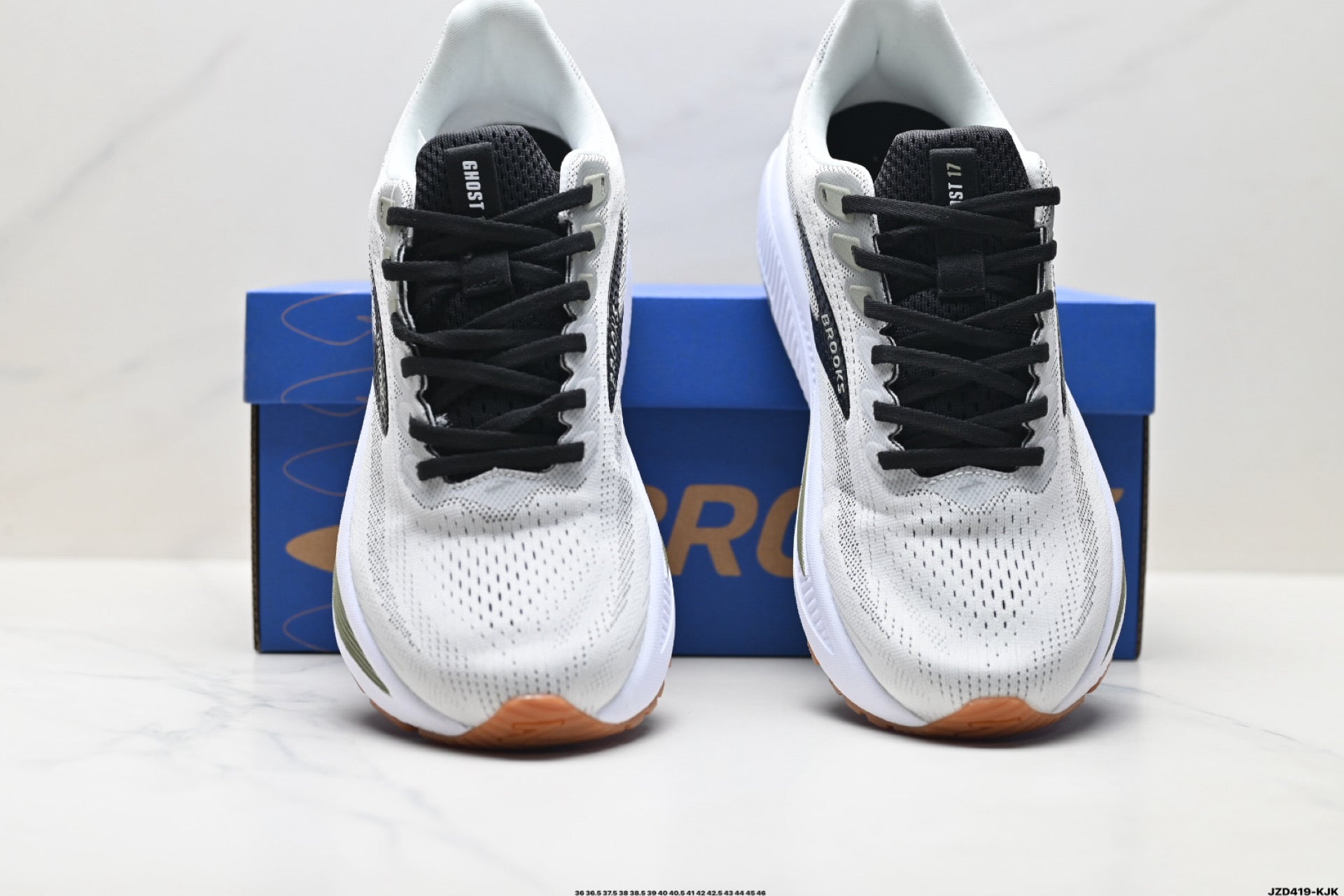 Brooks Ghost 17 Men's Mesh Breathable Low-Top Casual Running Shoe